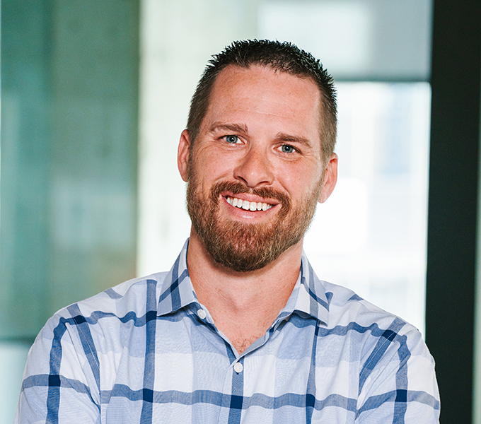 Headshot of Clayton Strolle, PE