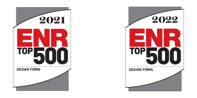 ENR Top 500 Logos for 2021 and 2022