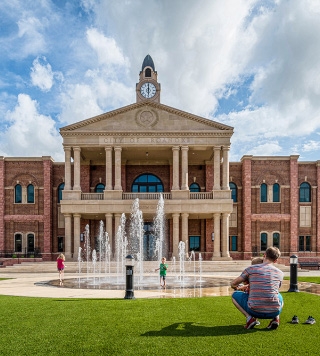 Roanoke City Hall Plaza