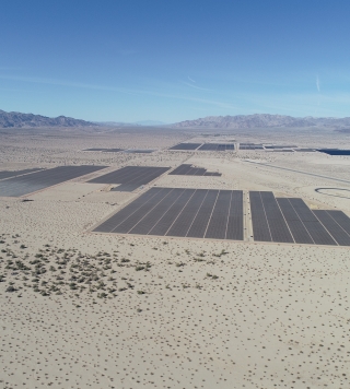 Athos I & II solar project covers nearly 5-square miles with over 450 MW of solar.