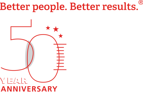 Better people. Better results. Celebrating 50 years