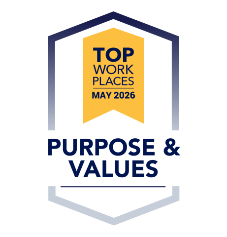 Top Work Places Purpose and Values 2026